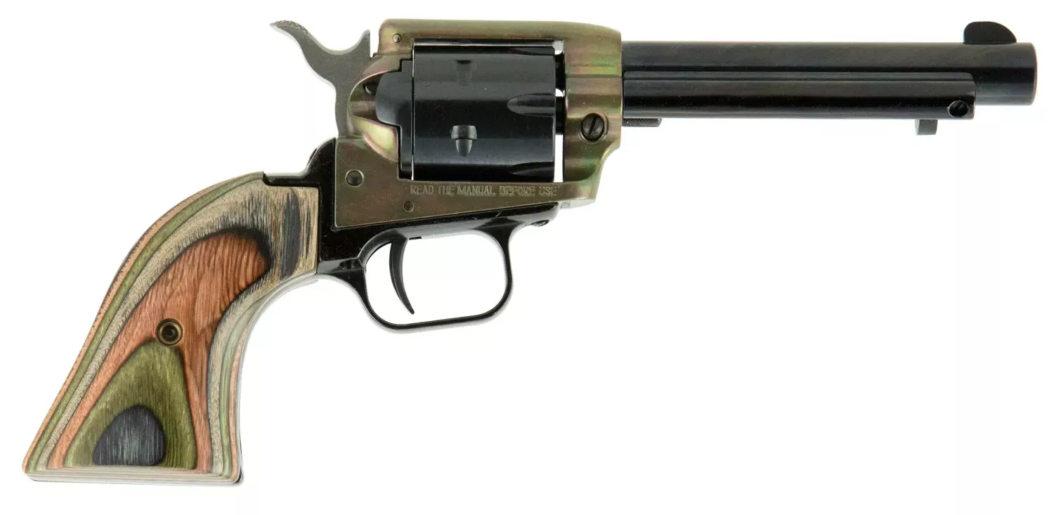 Heritage Mfg Rough Rider 22LR 4.75″ Black Revolver