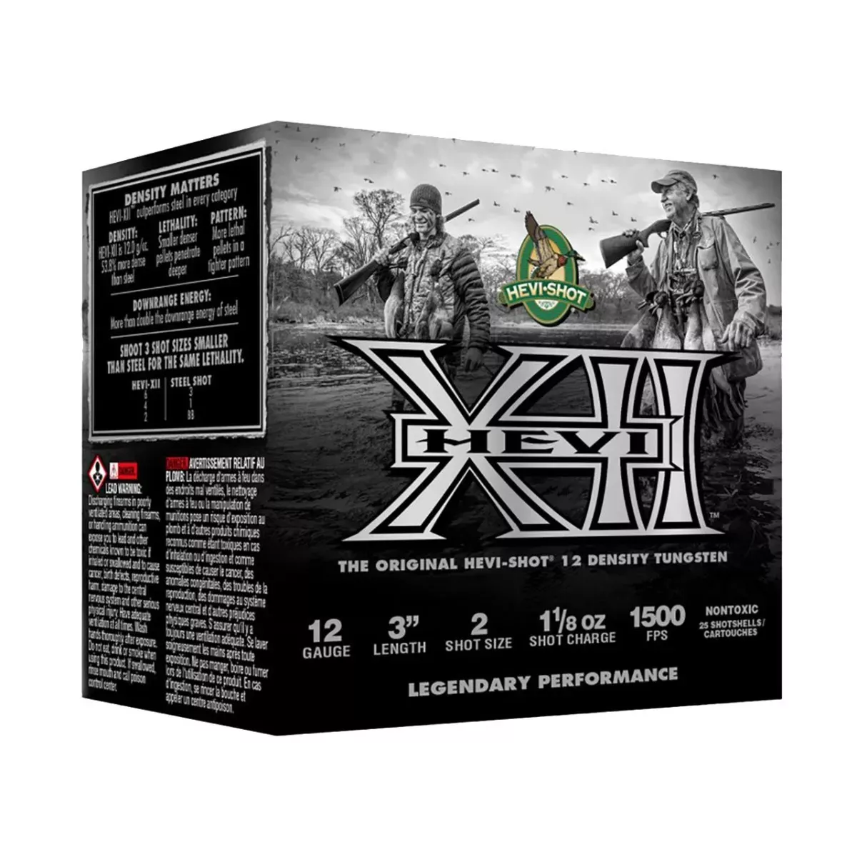 Hevi-Shot Hevi-XII 12 Ga. 3” #2 25/Box