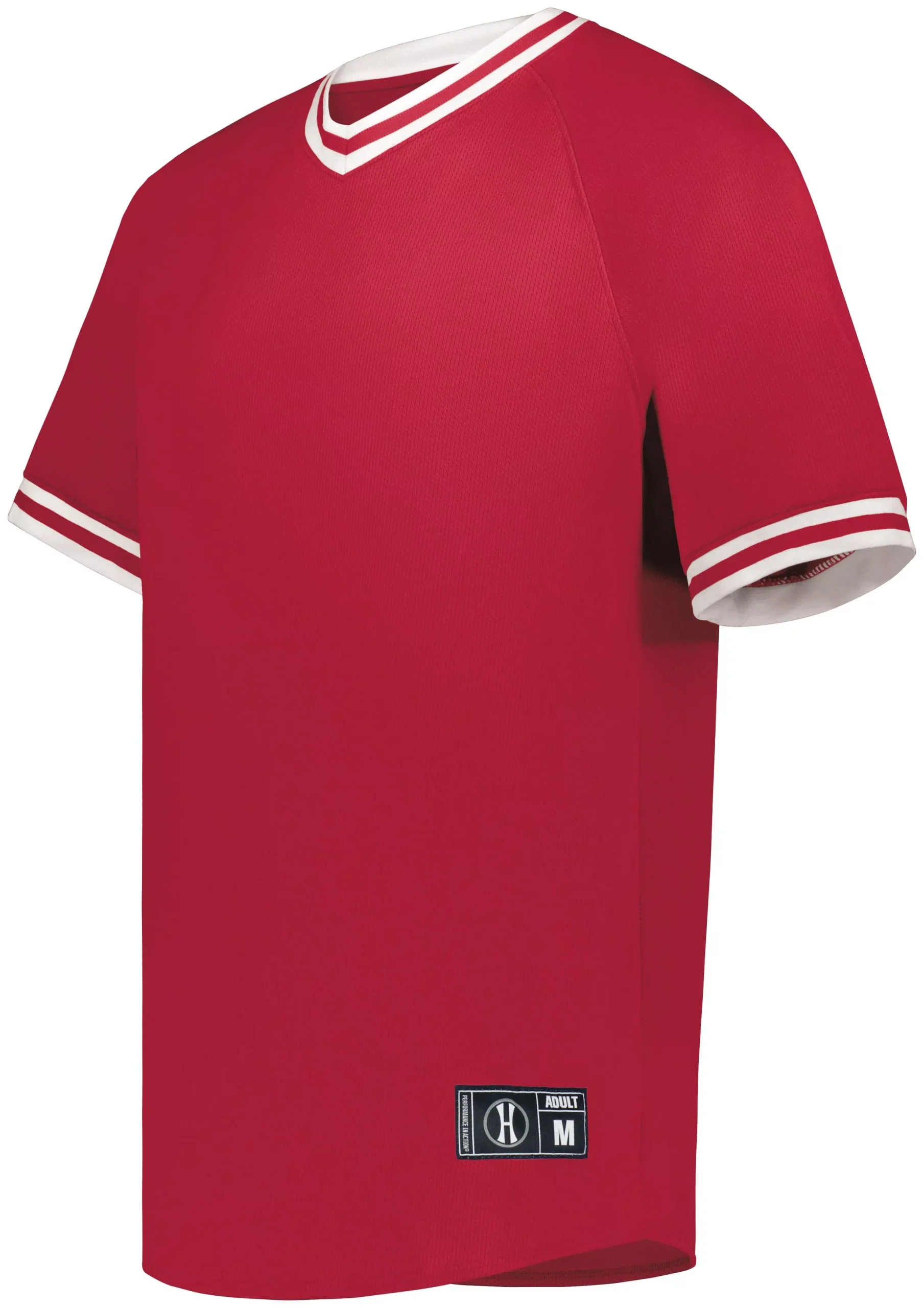 HollowayMen’s Retro V-neck Baseball Jersey