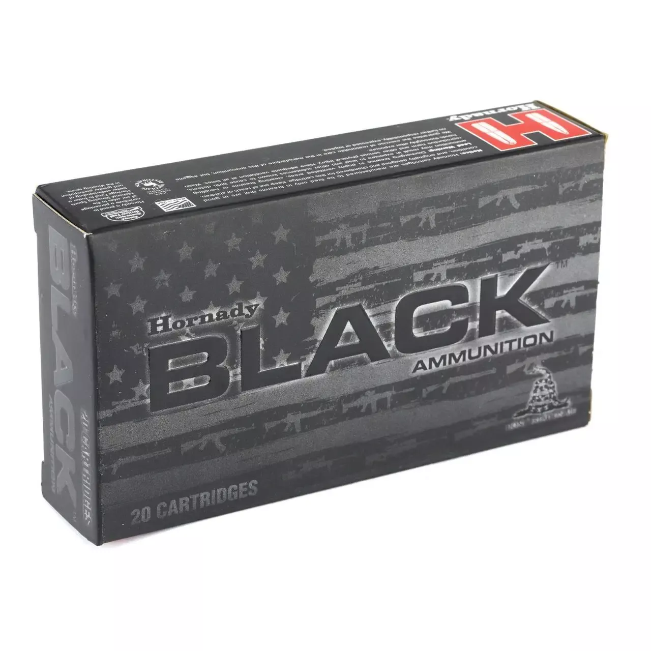 Hornady BLACK 308 Win 155 Grain A-MAX 20/Box