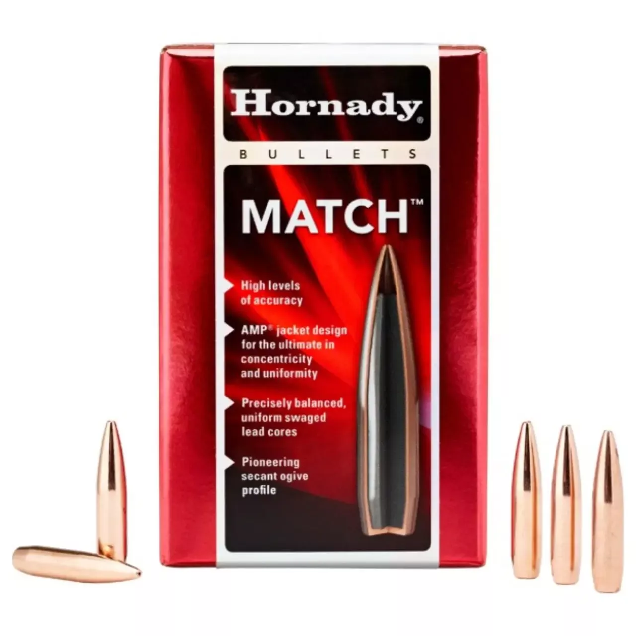 Hornady Bullets BTHP Match 30 Caliber .308 208 Grain 100/Box