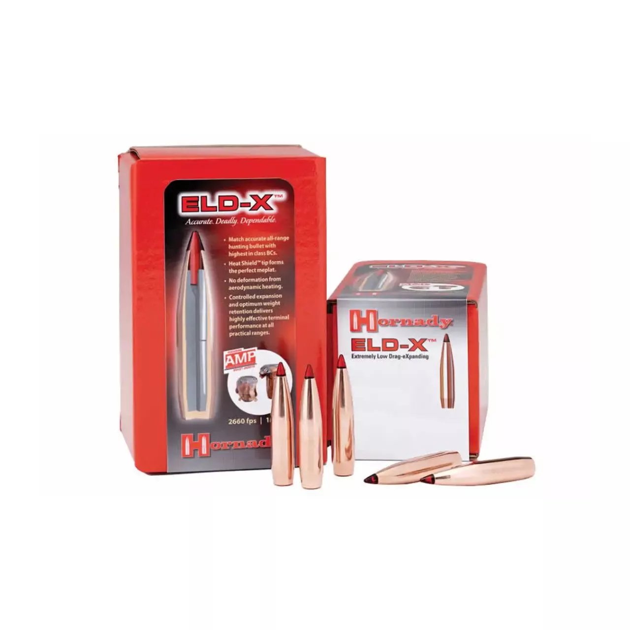 Hornady Bullets ELD-X 25 Cal 110 Gr 10/Box