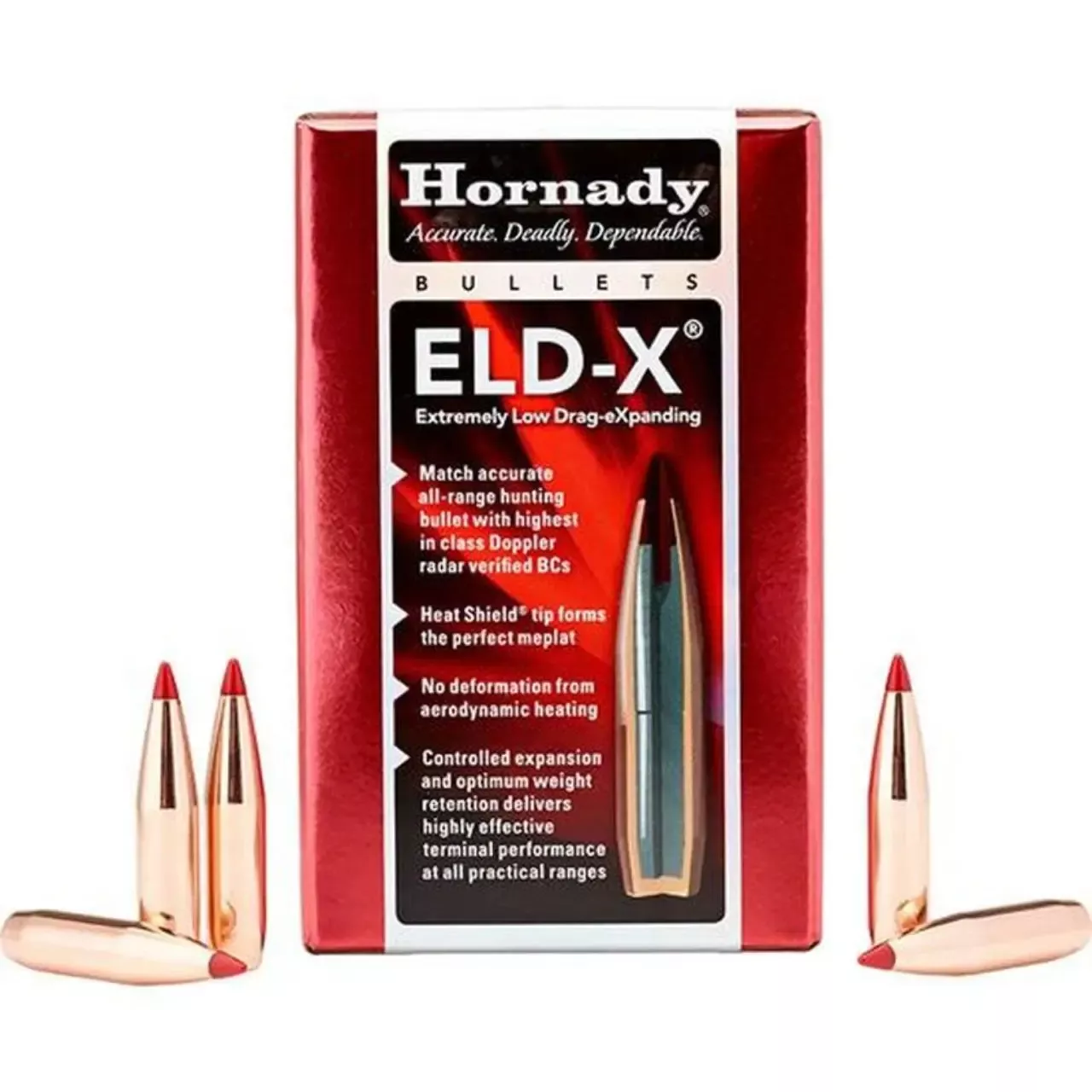 Hornady Bullets ELD-X 6mm .243 103 Grain 100/Box