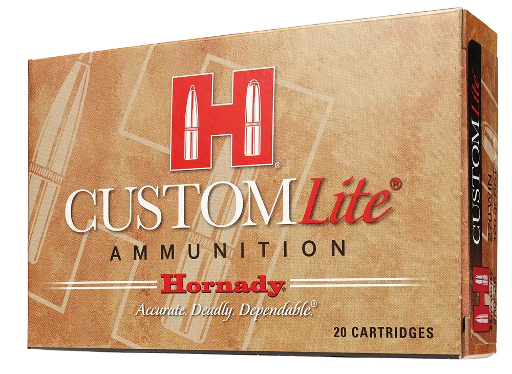 Hornady Custom Lite SST Ammo 308 Win 125Gr 20/Box