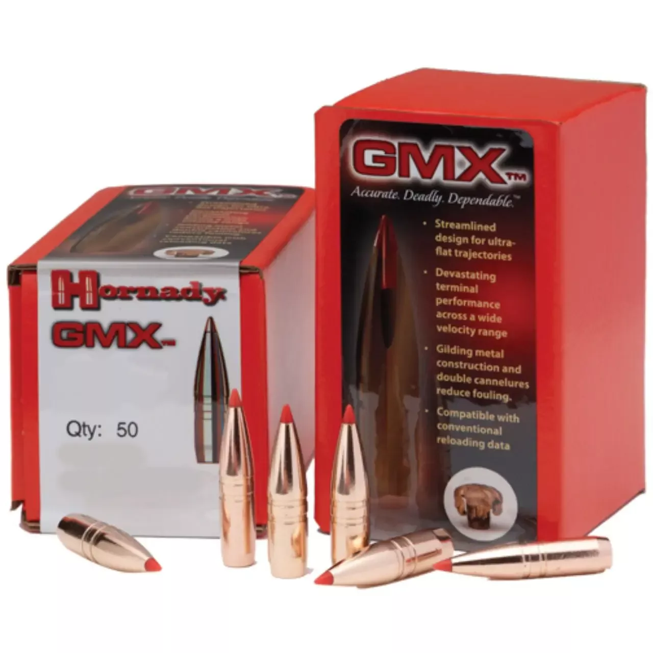 Hornady GMX 338 Cal 185 Gr 100/Box