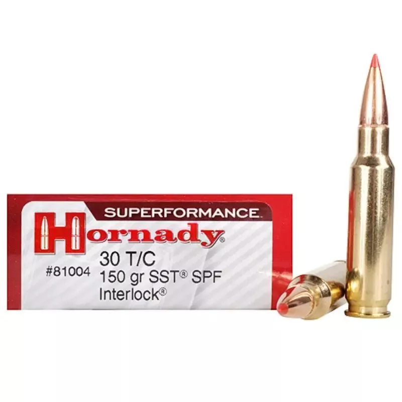 Hornady Superformance 30 T/C Ammo 150 Gr SST 20 Rounds 81004