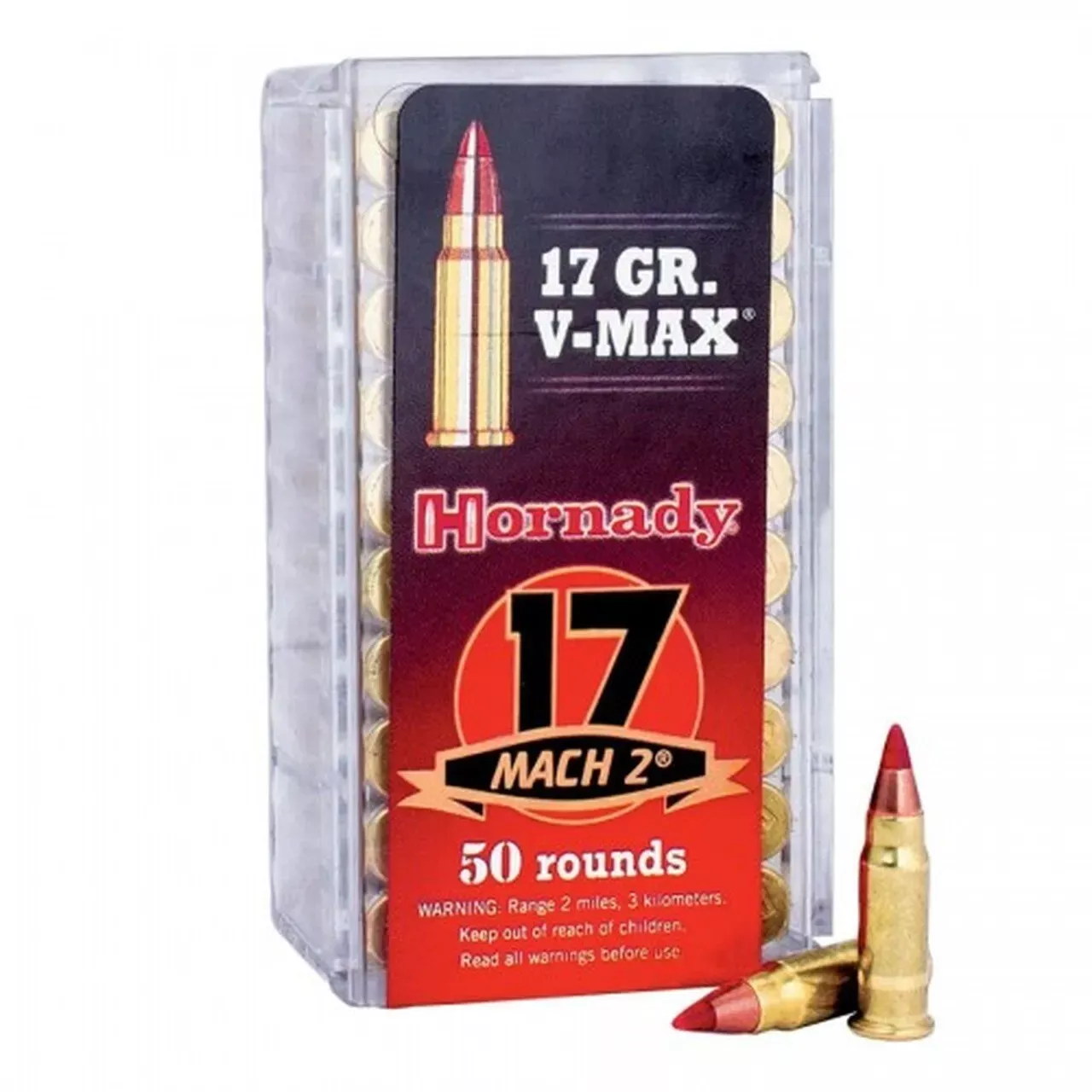 Hornady Varmint Express Rimfire 17 Mach 2 17 Grain V-MAX 50/Box
