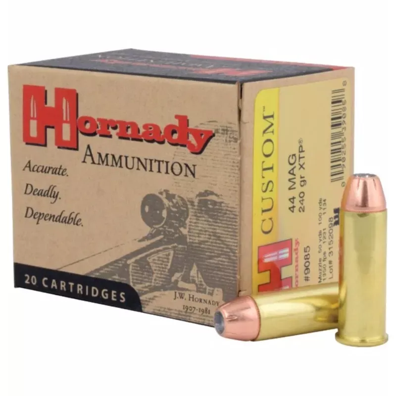 Hornady XTP Ammo 44 Mag 240Gr 20/Box