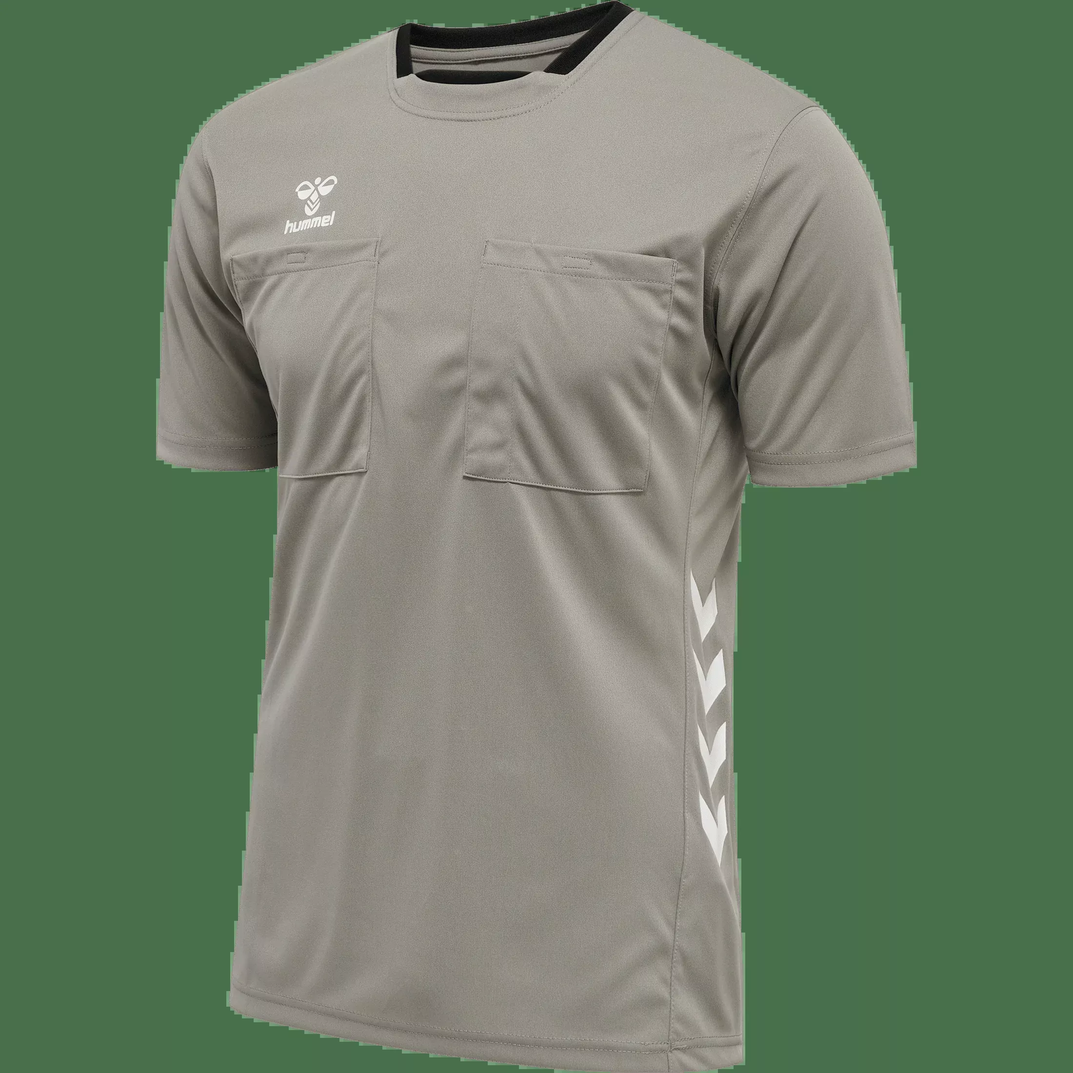 hummel Unisex Referee Chevron Short Sleeve Soccer Jersey