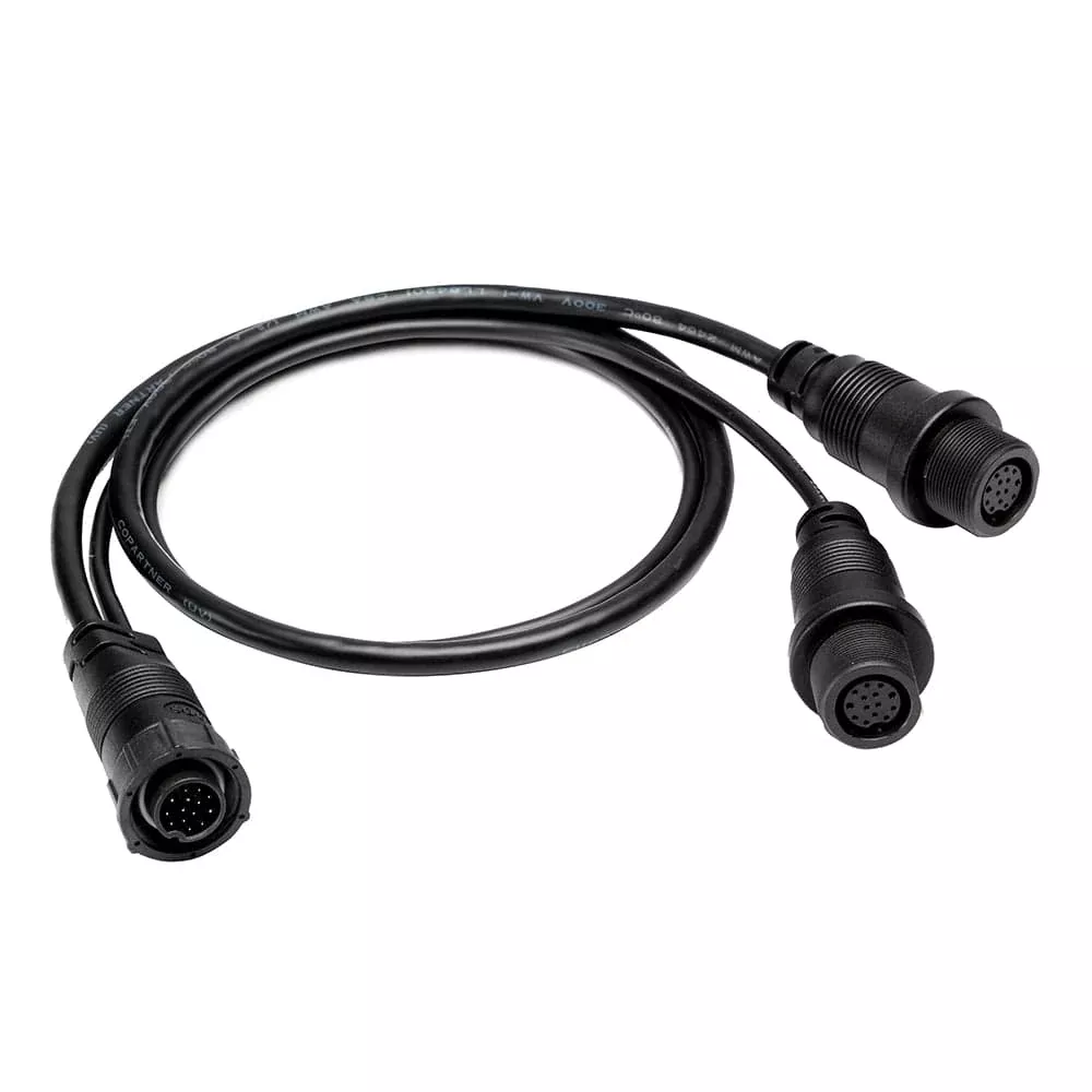 Humminbird 14 M SILR Y – SOLIX/APEX Side Imaging Left-Right Splitter Cable