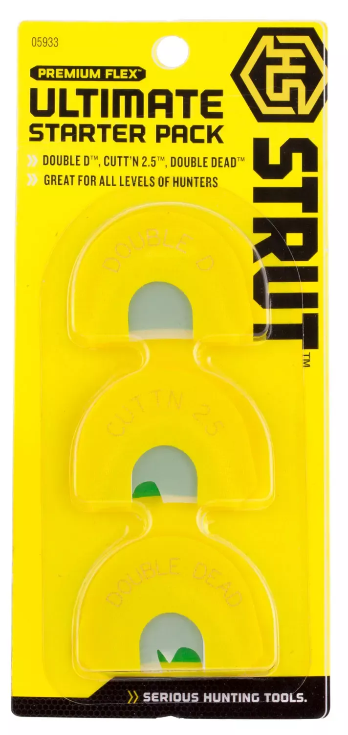 Hunter's Specialties Ultimate Starter Turkey Call 3-Pack