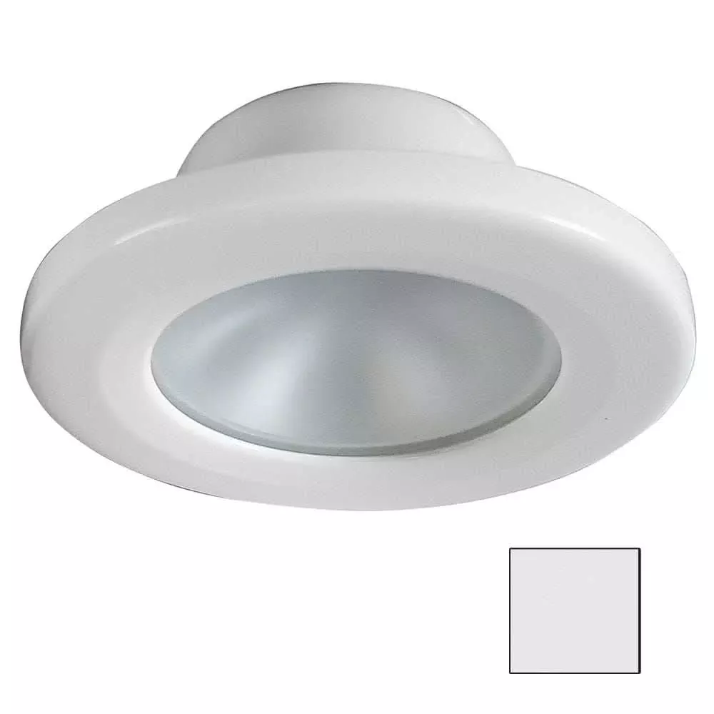 i2Systems Apeiron A3101Z 2.5W Screw Mount Light – Cool White – White Finish | A3101Z-31A08N