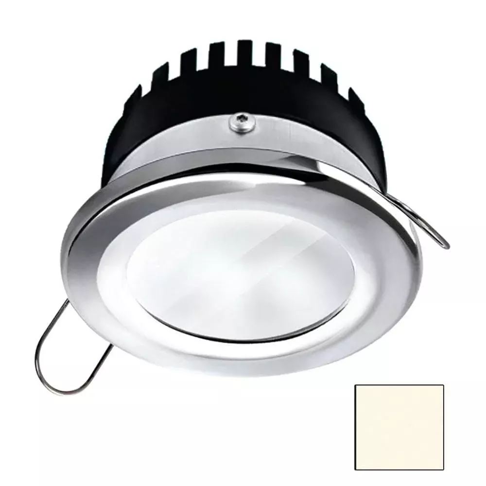 i2Systems Apeiron A506 6W Spring Mount Light – Round – Neutral White – Polished Chrome Finish | A506-11BBD