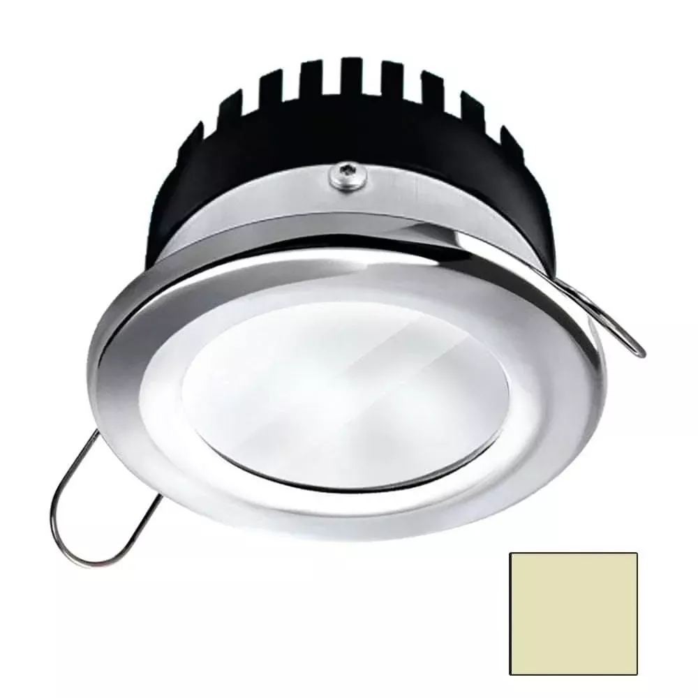 i2Systems Apeiron A506 6W Spring Mount Light – Round – Warm White – Polished Chrome Finish | A506-11CBBR