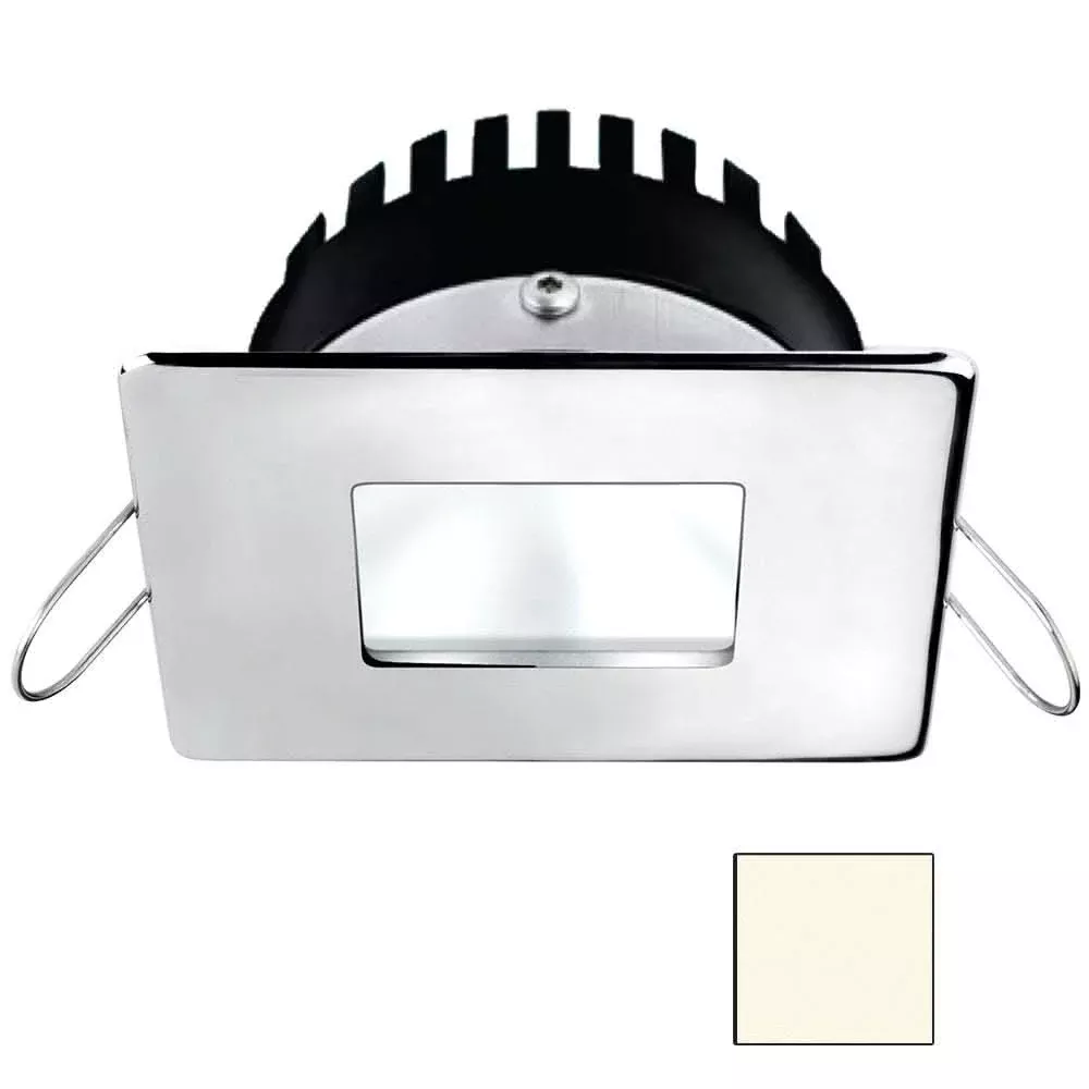 i2Systems Apeiron A506 6W Spring Mount Light – Square/Square – Neutral White – Polished Chrome Finish | A506-14BBD