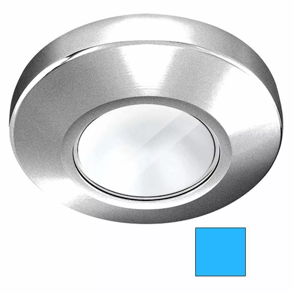 i2Systems Profile P1100 1.5W Surface Mount Light – Blue – Brushed Nickel Finish | P1100Z-41E
