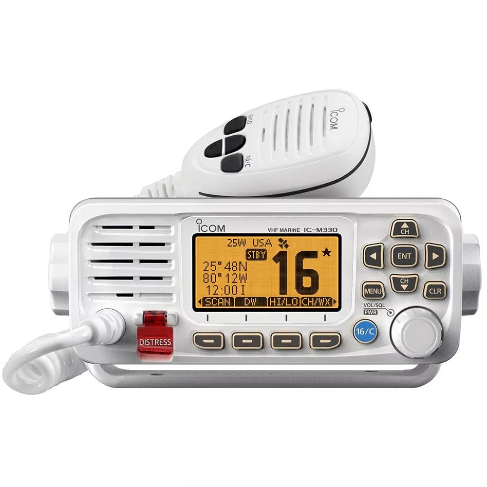 Icom M330 VHF Compact Radio - White