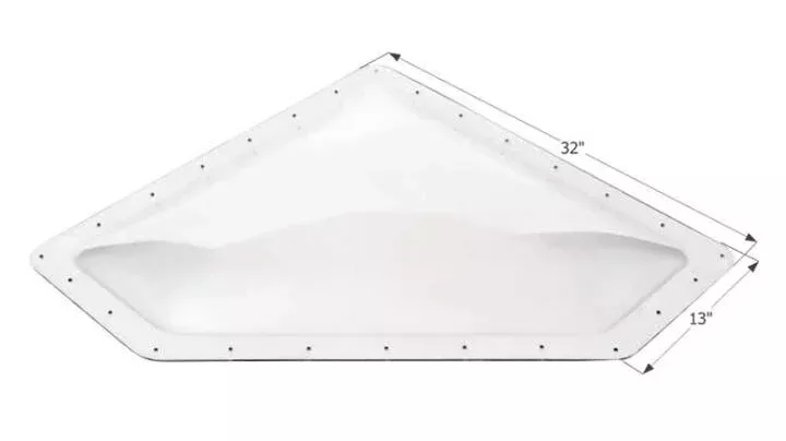 Icon Neo Angle RV Skylight, 28" x 10" - Clear• 01868
