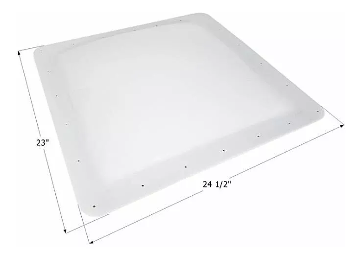 Icon RV Skylight 20.5" x 19" - White• 14107