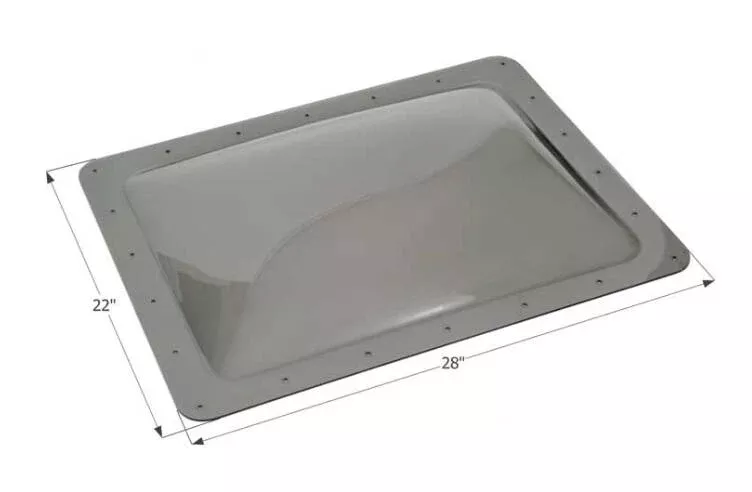 Icon RV Skylight, 24" x 18" - Smoke• 12119