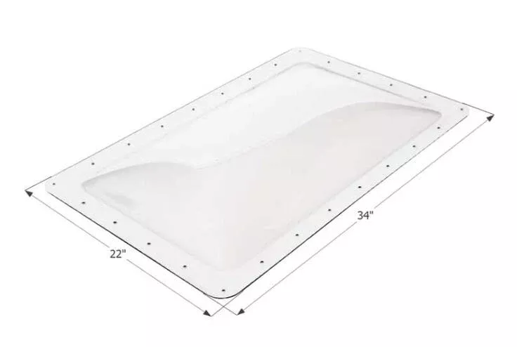 Icon RV Skylight 30" x 18" - Clear• 01854