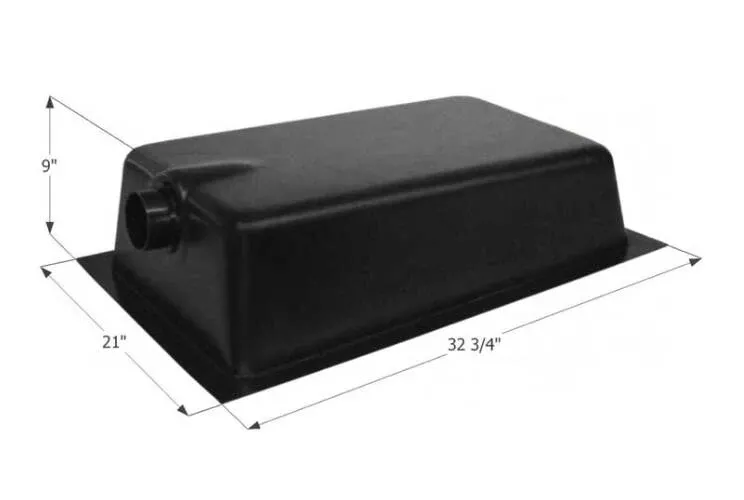 Icon Waste Holding Tank 3″ Spigot and 4-Level Sensors – 17 Gallons• 01605