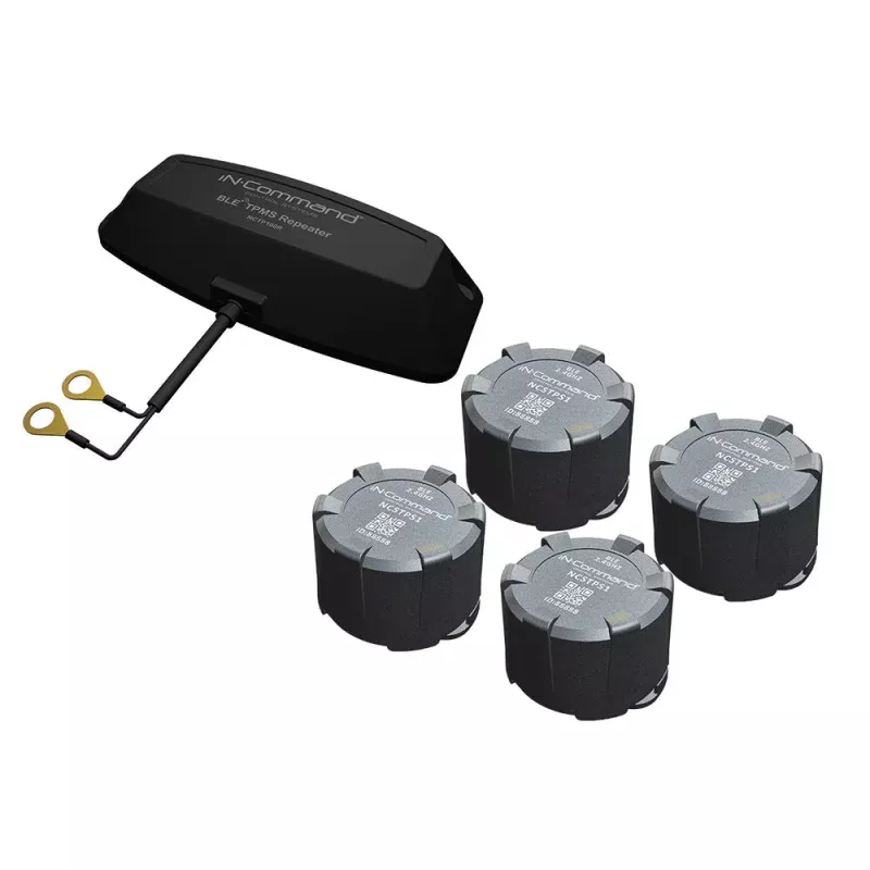 iN-Command Tire Pressure Monitoring System – 4 SensorRepeater Package