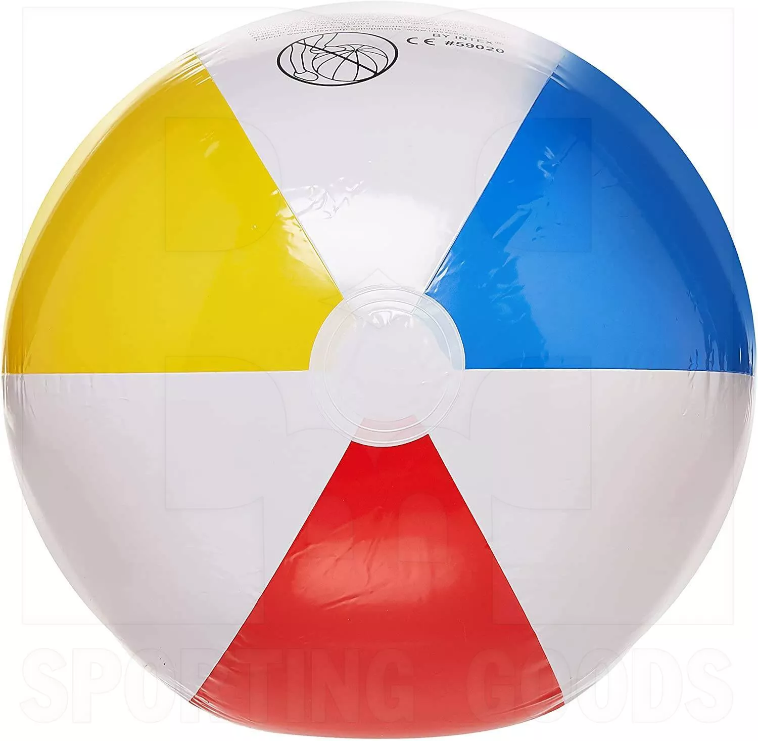 Intex Recreation 20" Glossy Panel Beach Ball Inflatable Toys