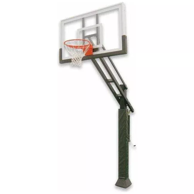 Ironclad Triple Threat 36″x60″ Adjustable In-Ground Basketball Hoop – TPT554-LG