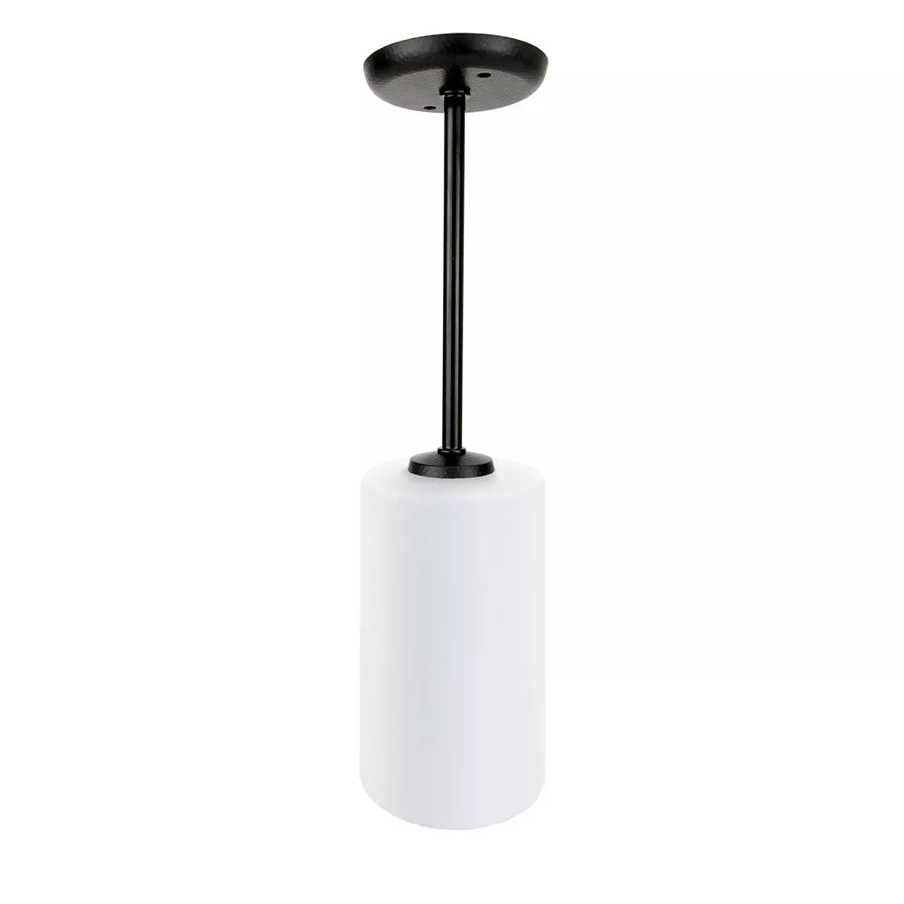 ITC Agile Pendant LED Light, 4000K, Black, No Switch