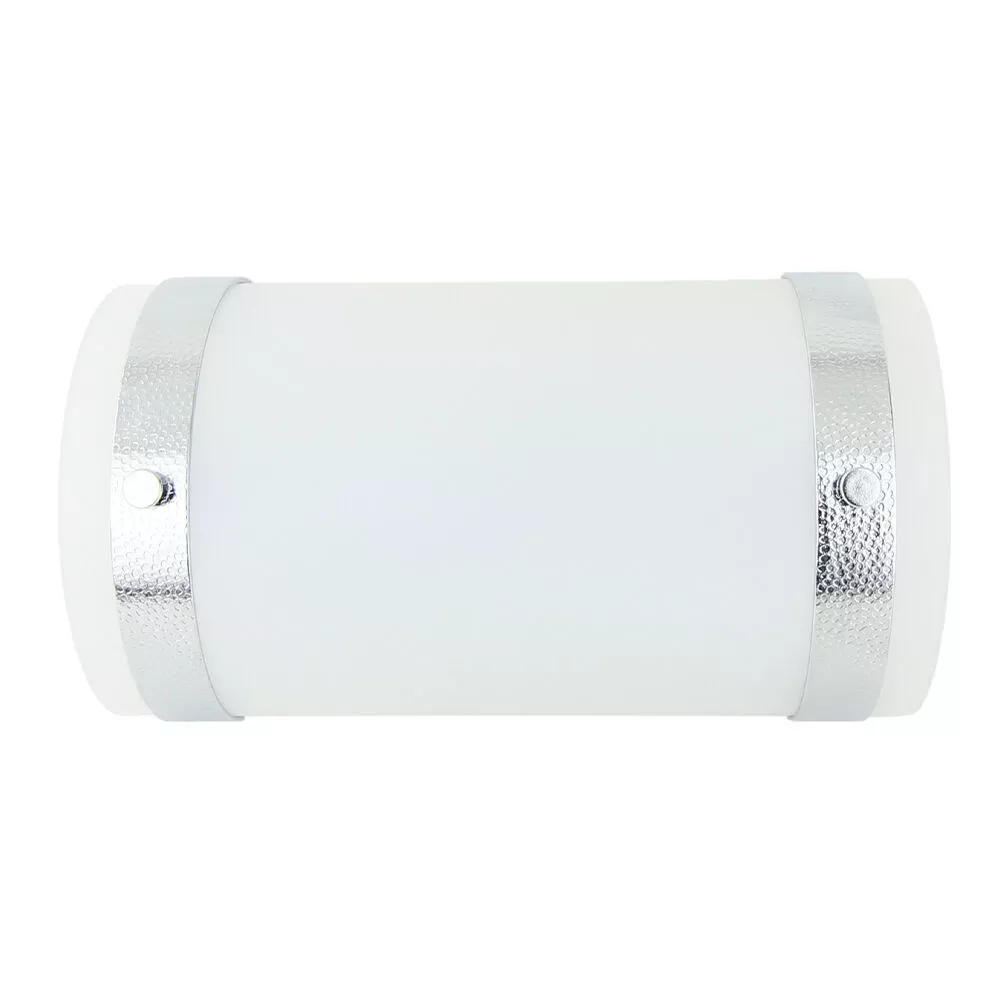 ITC Agile Sconce LED Light, 4000K, Chrome, With Switch
