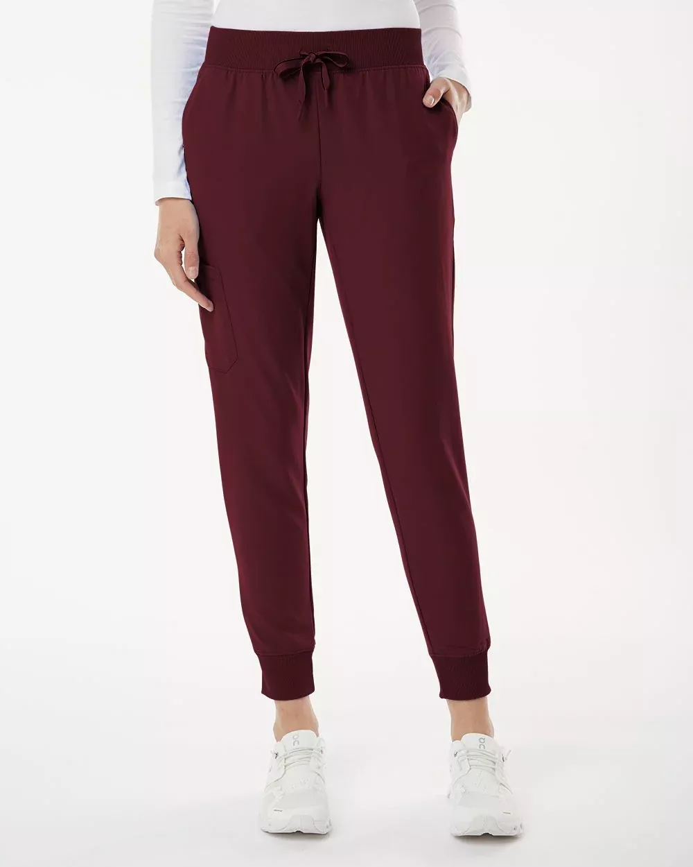 Jaanuu Women’s Silex Knit-Waist Scrub Joggers