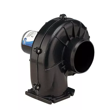 Jabsco 12V 4-Inch 250 CFM Flangemount Heavy Duty Blower