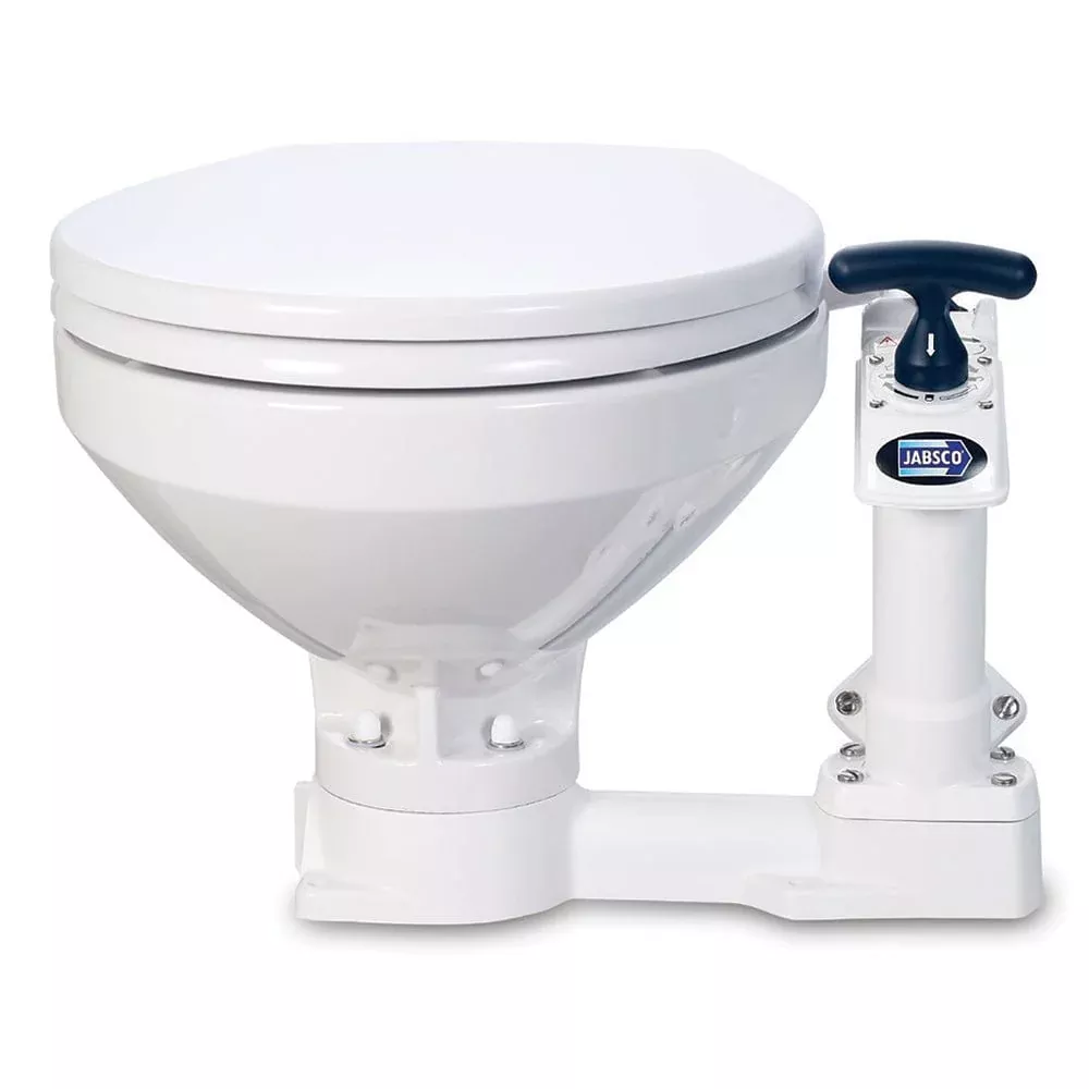 Jabsco Manual Marine Toilet - Compact Bowl
