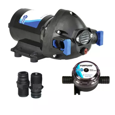 Jabsco Par-Max 12V Shower Drain Pump with Strainer