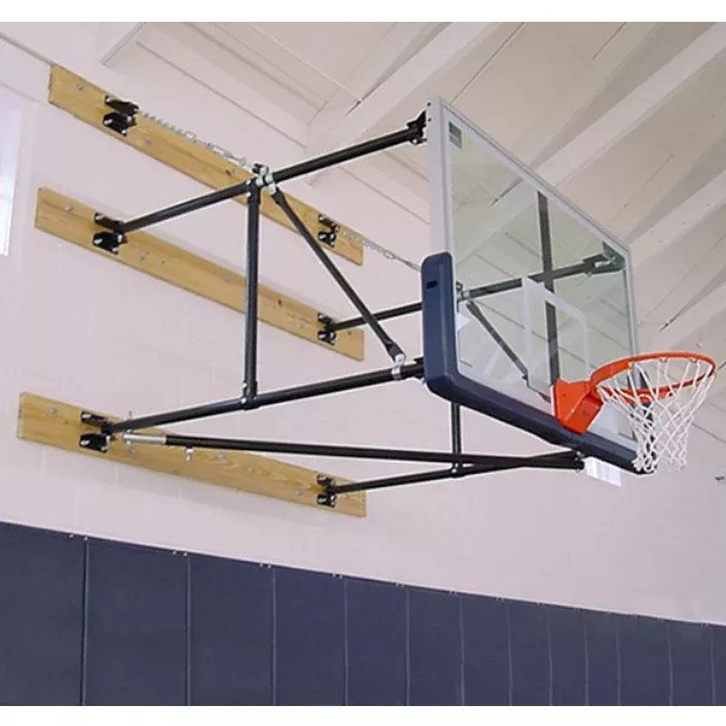 Jaypro Wall Mounted Side Folding Backstop System