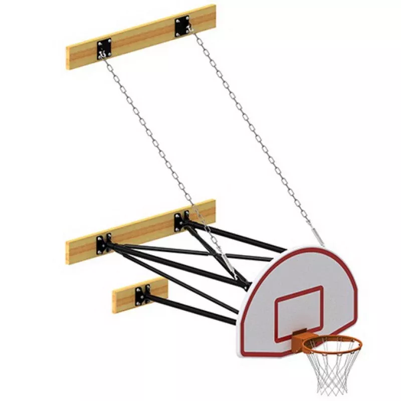 Jaypro Wall Mounted Stationary Fan Backboard