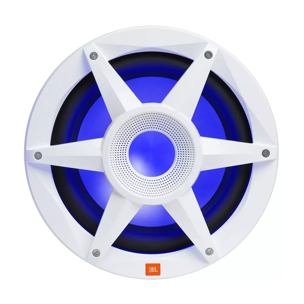 JBL 10 Marine RGB Passive Subwoofer – White Stadium Series