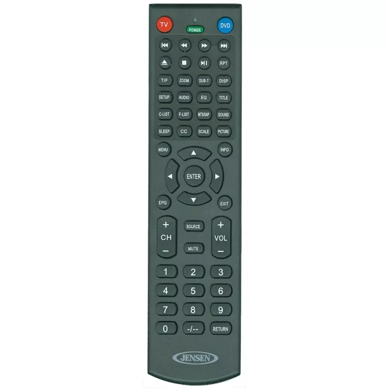 JENSEN TV Remote f/LED TVs