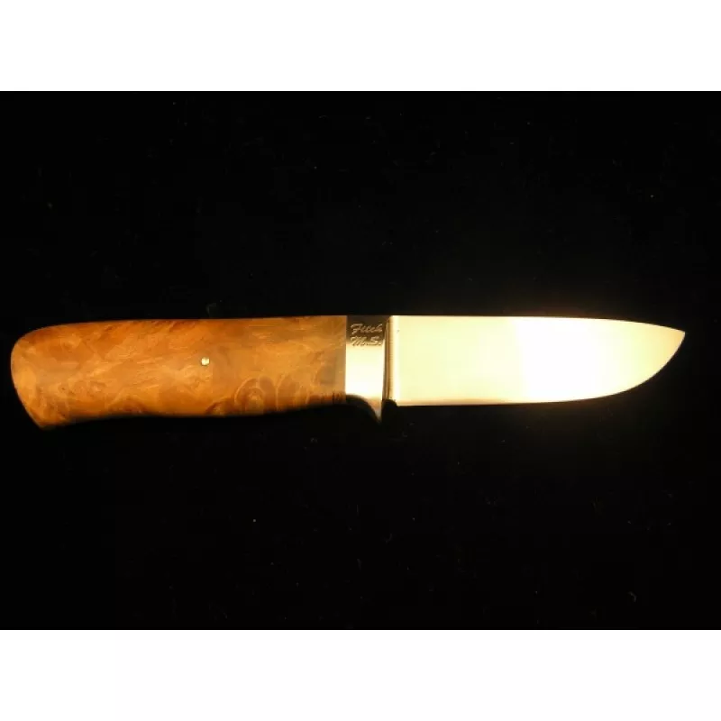 John Fitch D2 steel hand forged hunting knife