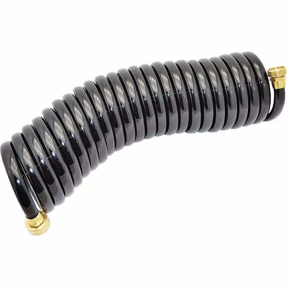 Johnson Pump Coiled Wash Down Hose - 25 feet - 1/2" Diameter - 10615-00