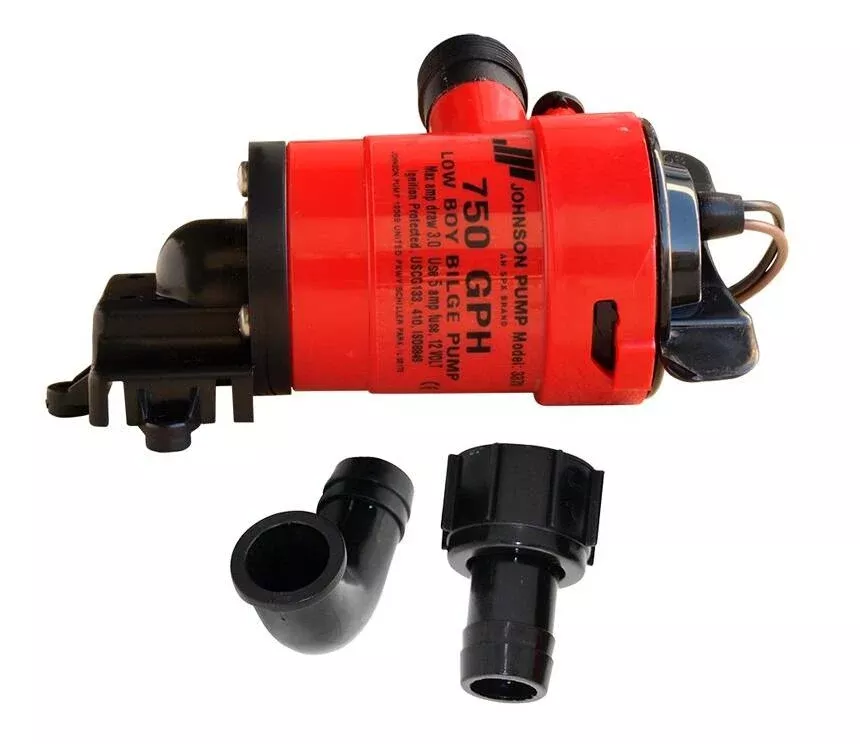 Johnson Pump Low Boy Bilge Pump – 750 GPH – 12V | 33703