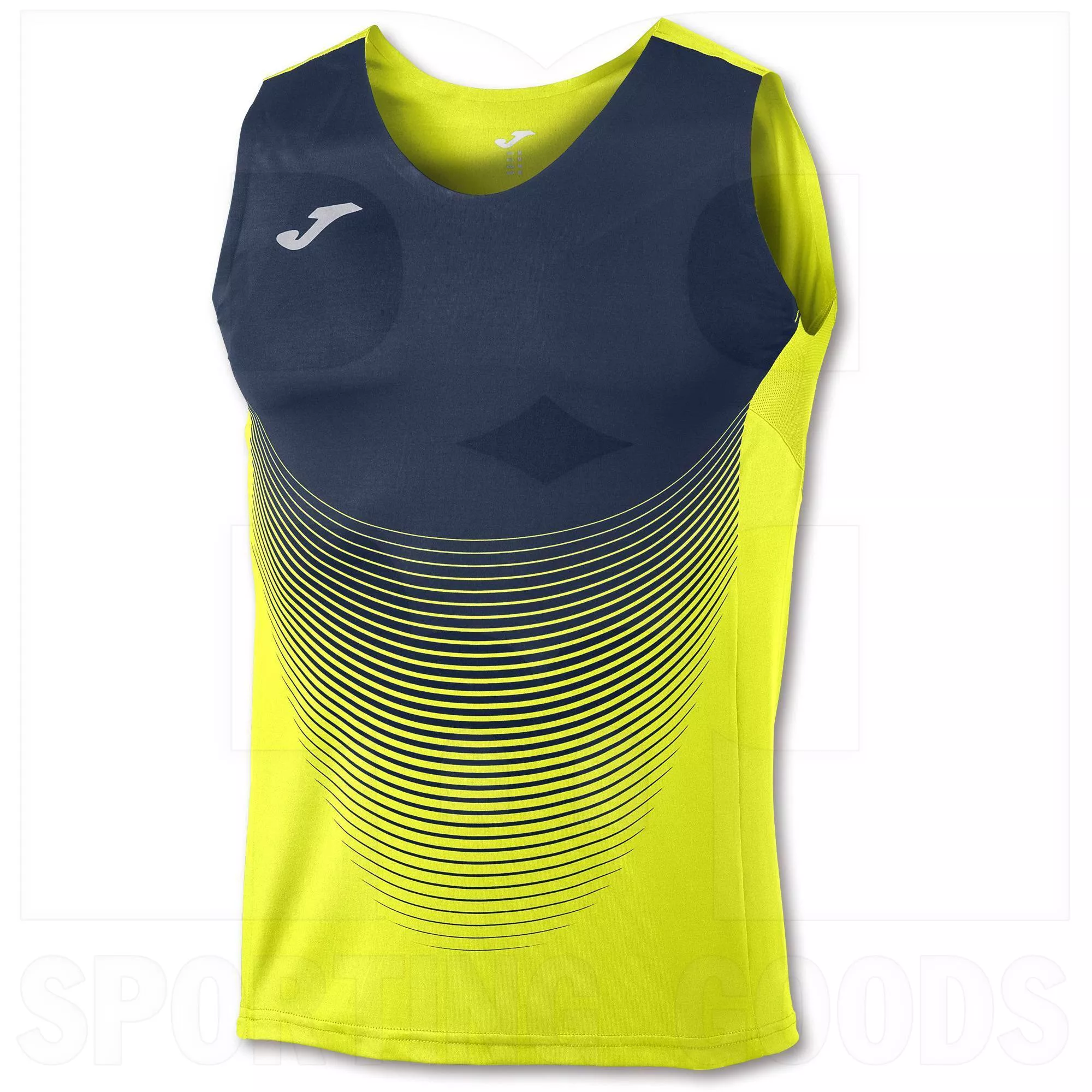 Joma Sleeveless T-Shirt Elite VI Yellow/Navy