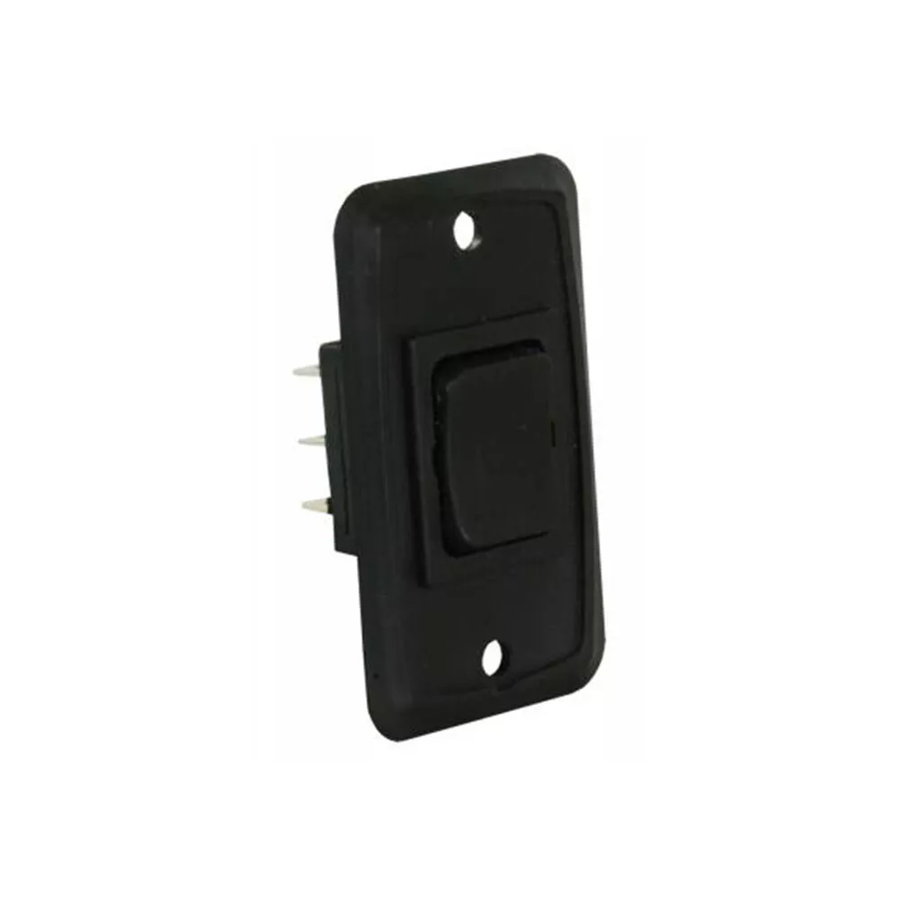JR Products 12825 HD 12V Mom-On/Off/Mom-on Switch, Black