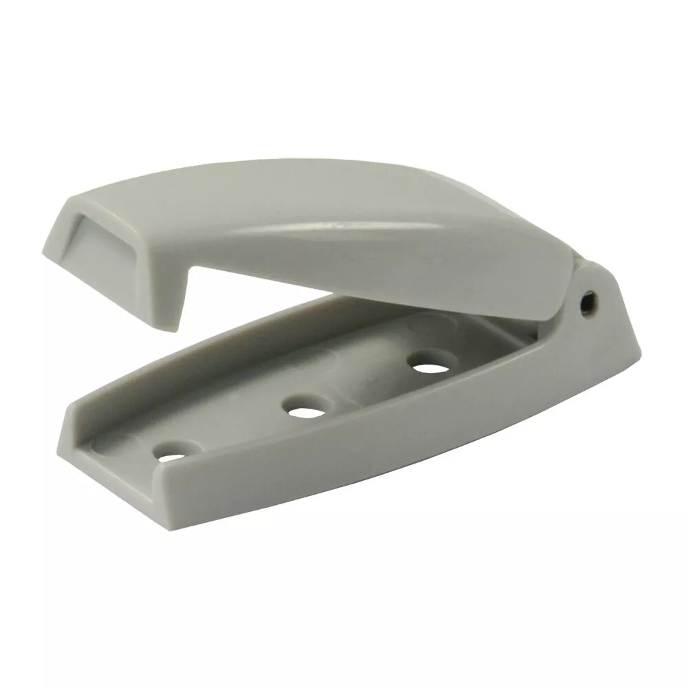 JR Products Bullet-Style Baggage Door Catch, Gray