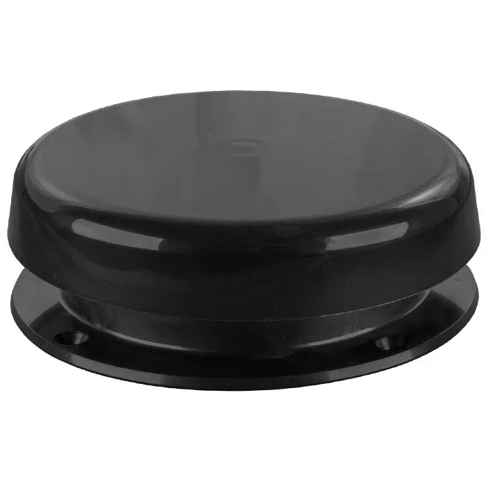 JR Products Mushroom-Style Plumbing Vent, Black