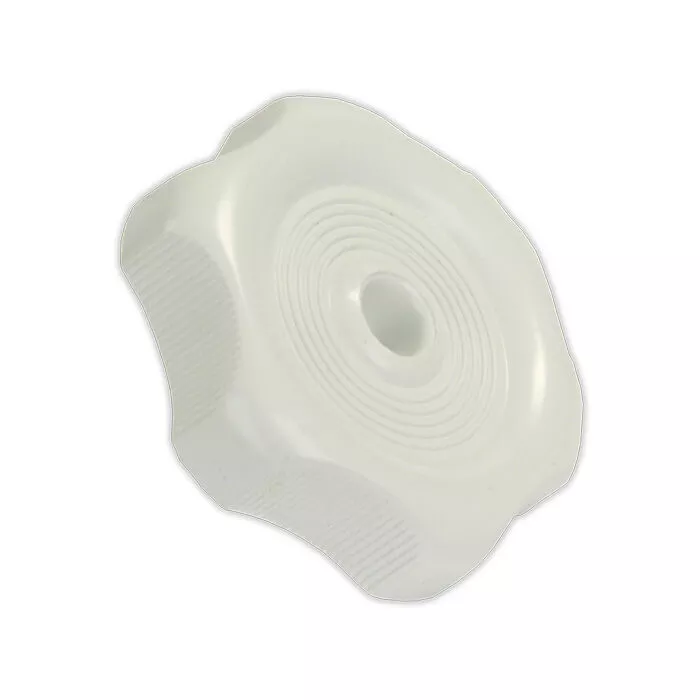 JR Products Window Knob with 1" Shaft, White