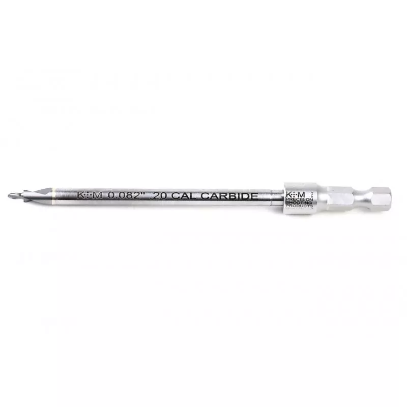 K&M PRECISION Premium Carbide Flash Hole Uniformer — Powered