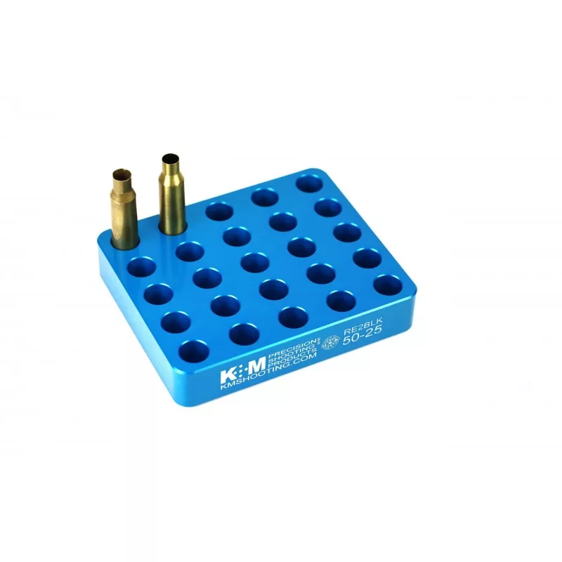 K&M PRECISION Reloading Block Large Caliber