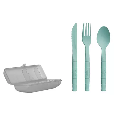 Ka-Bar Lunch Pal Spoon Fork Knife Utensil Set
